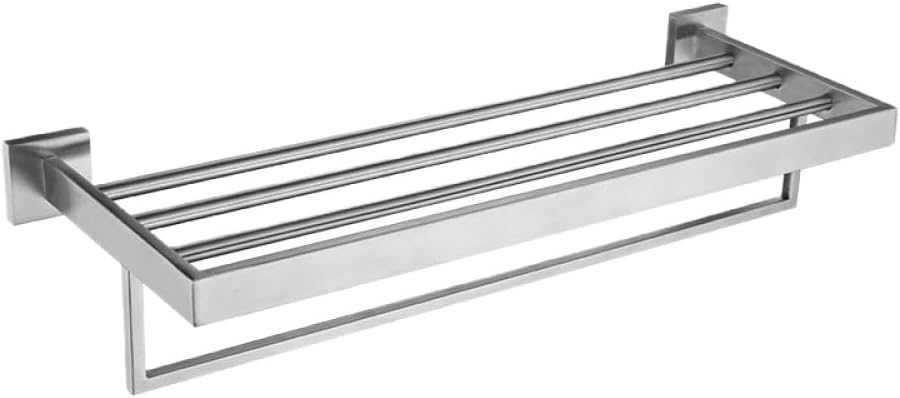 Stainless Steel Bathroom Accessories Brushed Nickel Towel Rack Toilet Paper Holder Towel Bar Hook Toilet Hardware,Towel Rack 50cm,