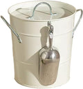 Ice Bucket 3.5 Liter Double Wall Ice Bucket Insulated Ice Buckets with Lid and Scoop Thickened Metal Ice Buckets,Party Beverage Tub for Home Kitchen Parties il Bar Ice Buckets for il Bar