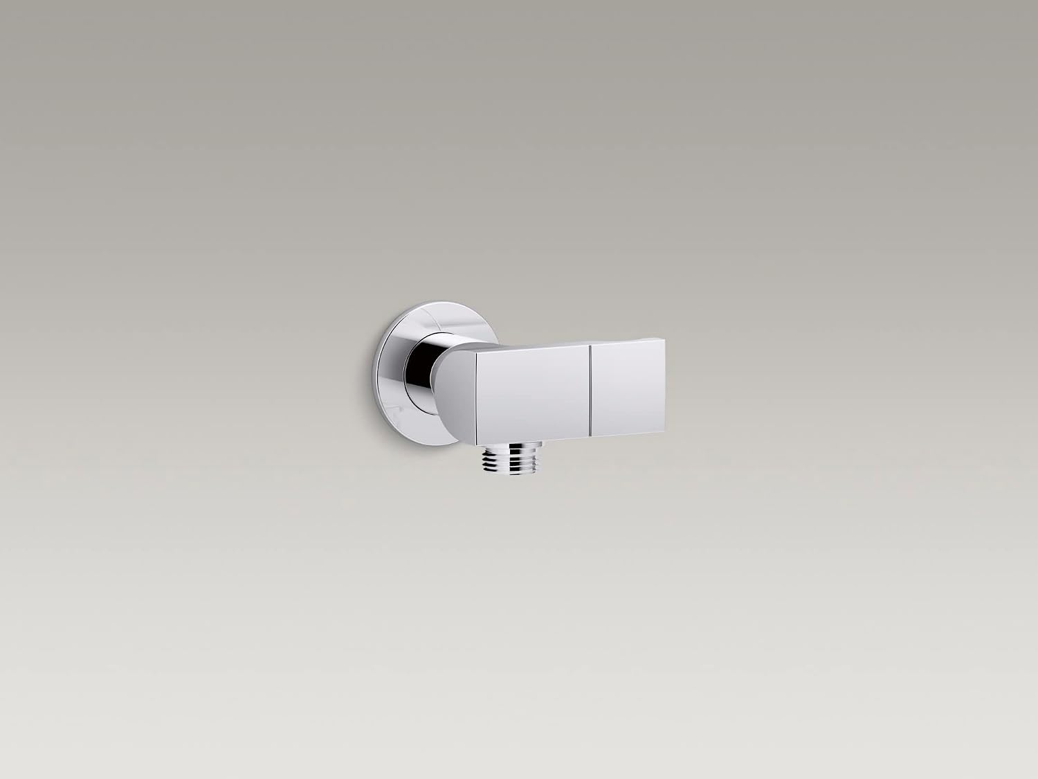 KOHLER 98354-BL EXHALE™ SUPPLY ELBOW WITH BRACKET, MATTE BLACK