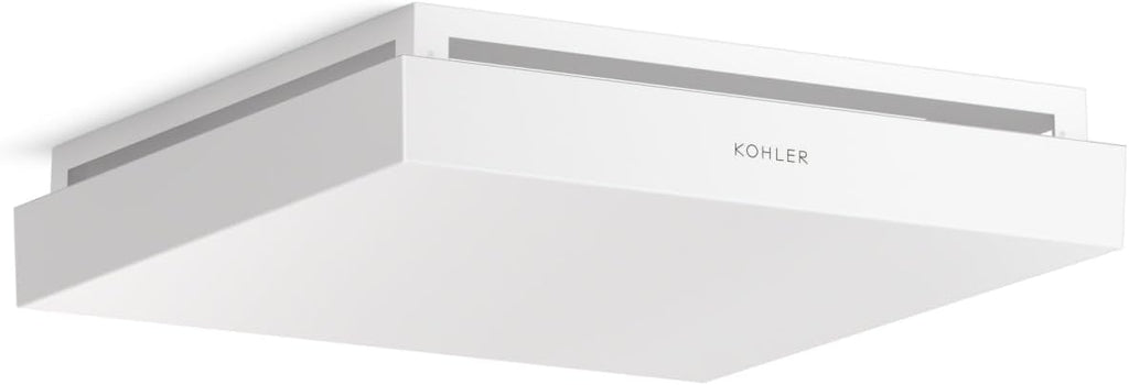 KOHLER Atmo Bathroom Exhaust Fan, Ceiling Vent for Bathroom, 13-7/8' X 13-7/8'
