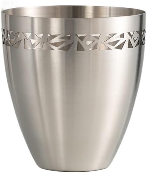 Ice Bucket, Stainless Steel Ice Bucket Home Wine Cooling Bucket - Party Outdoor Champagne Wine Chilling Bucket Ice Buckets for Parties(Silver)