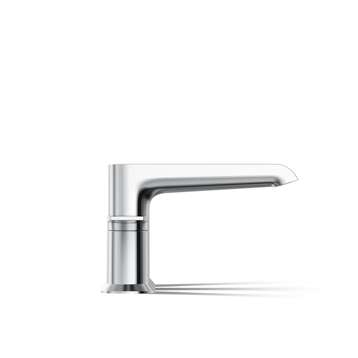 KOHLER K-T25740-4-CP Hint Two-Handle Deck-Mount Bath Faucet Trim, 10.0 GPM, Minimalist Design, Corrosion Resistant, Polished Chrome