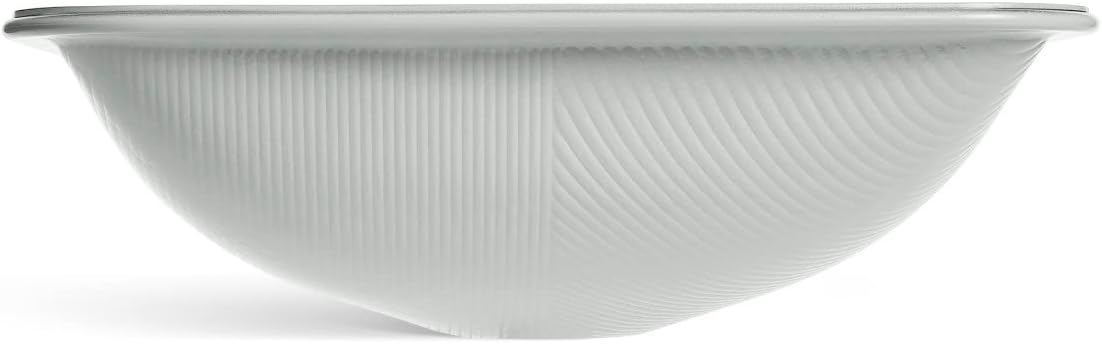 KOHLER K-28823-G8-B11 ARTIST EDITIONS Yepsen Collection Glass Undermount Bathroom Sink 17'' x 13''Rectangle Basin Opaque Stone