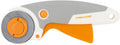Fiskars Trigger Rotary Cutter, With Blade Ø 45 mm, For Right- and Left-handed Users, Orange/White/Grey, 1003910