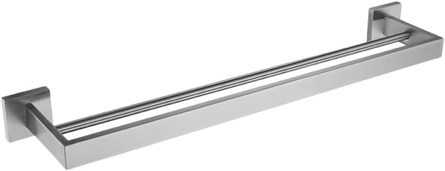 Stainless Steel Bathroom Accessories Brushed Nickel Towel Rack Toilet Paper Holder Towel Bar Hook Toilet Hardware,2 Bars 60cm,