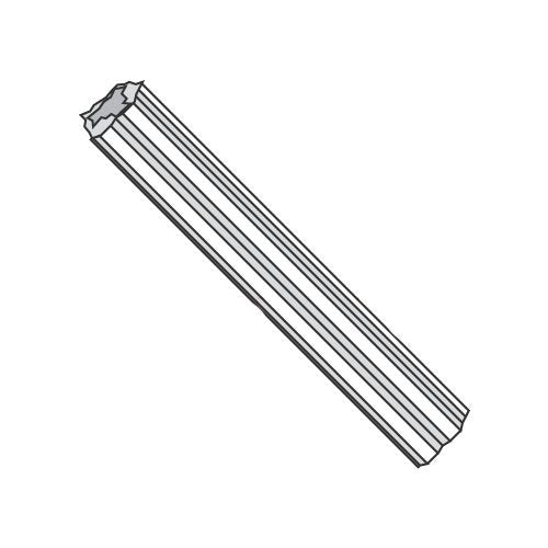 #10 - #12 x 1 Fluted Plastic Anchors/Nylon/for Use with #10 - #12 Screws/Length: 1' / Drill Size: 1/4' (Carton: 1,000 pcs)
