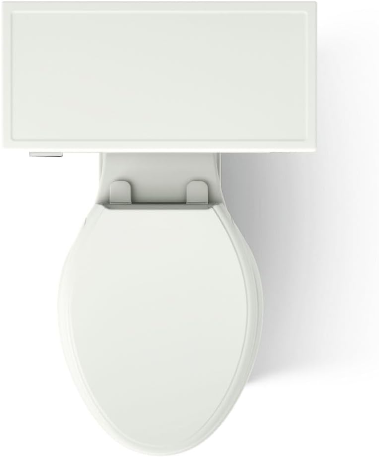 KOHLER K-3817-NY Memoirs® Stately Two-piece elongated toilet, 1.28 gpf, Dune