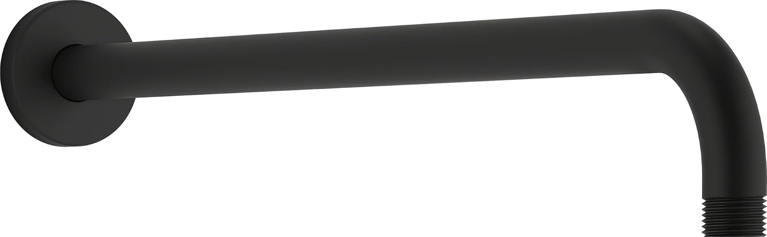 KOHLER Statement 19 in. Wall-Mount Single-Function Rainhead Arm And Flange