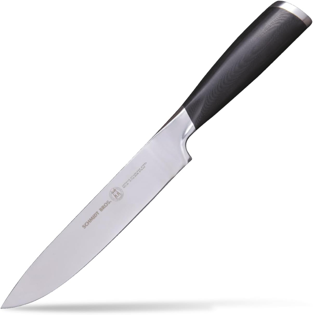 Schmidt Brothers - Heritage 4-Piece Jumbo Steak Knife Set, High-Carbon German Stainless Steel Cutlery