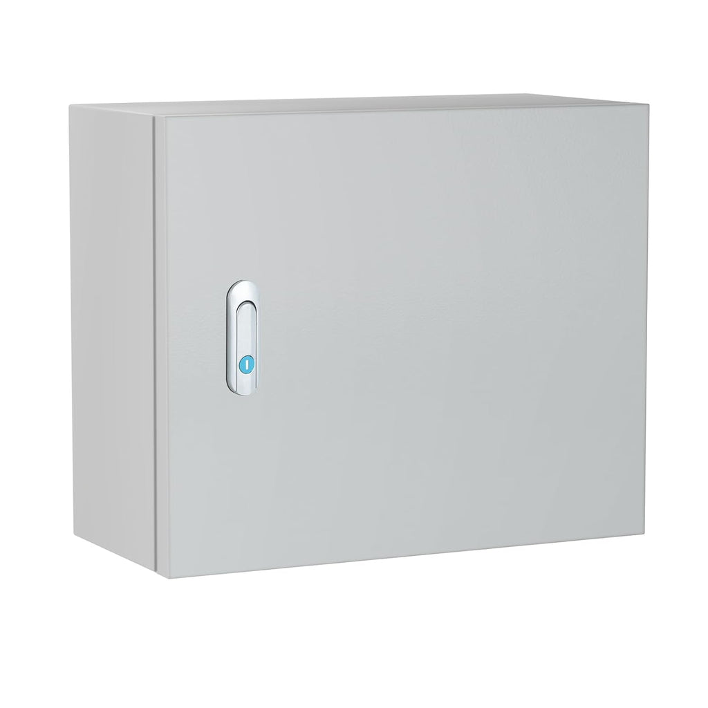 Metal Electrical Enclosure Box, Indoor&Outdoor Electrical Junction Box, Dustproof and Moisture Proof Metal Electrical Box with Safety Lock，Universal Electric Equipment Enclosure Box