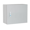 Metal Electrical Enclosure Box, Indoor&Outdoor Electrical Junction Box, Dustproof and Moisture Proof Metal Electrical Box with Safety Lock，Universal Electric Equipment Enclosure Box