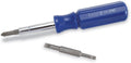 12 Pack Lutz 26010 6-in-One Screwdriver - Blue