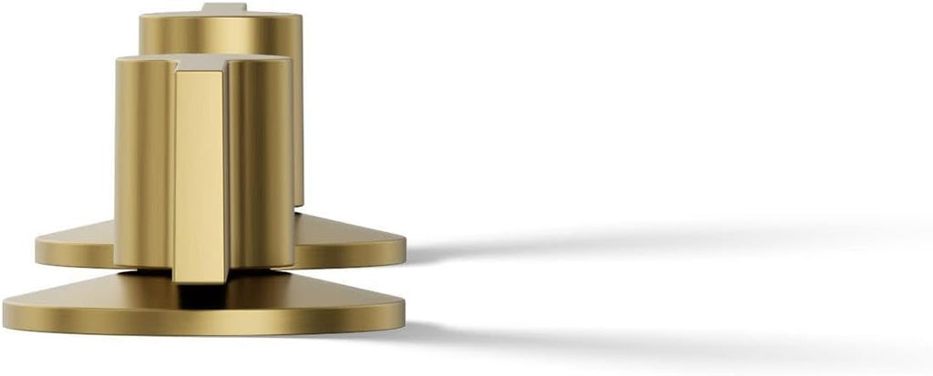 Kohler 77974-4-2MB Components Plumbing Fixtures, Vibrant Brushed Moderne Brass