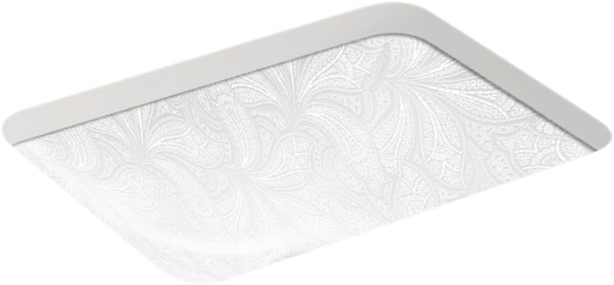 Kohler 29471-FP1-0 Sartorial™ Paisley Caxton Rectangle Undermount bathroom sink