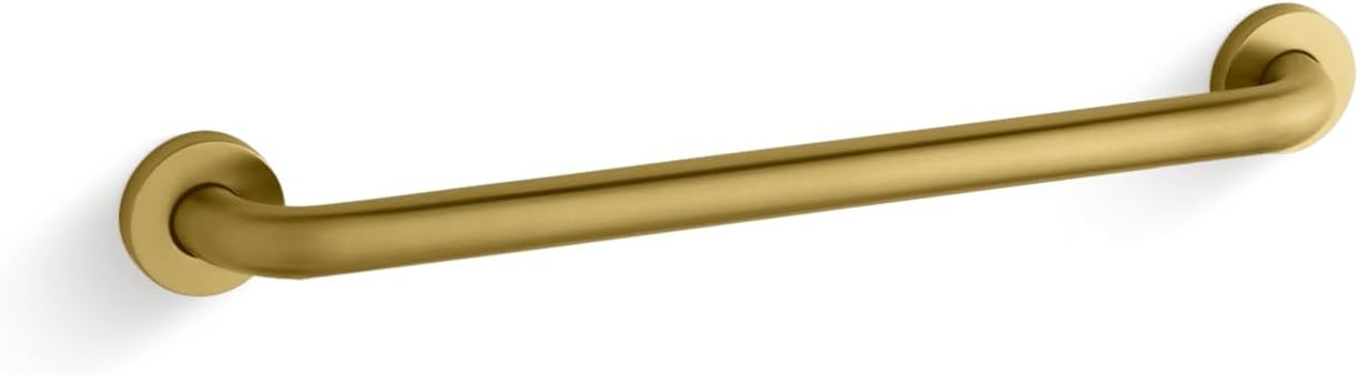 KOHLER K-14561-2MB Contemporary 18' Grab BAR, Vibrant Brushed Moderne Brass
