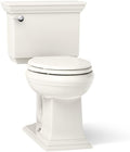 Kohler 3817-96 Memoirs® Stately Two-piece elongated toilet, 1.28 gpf, Biscuit