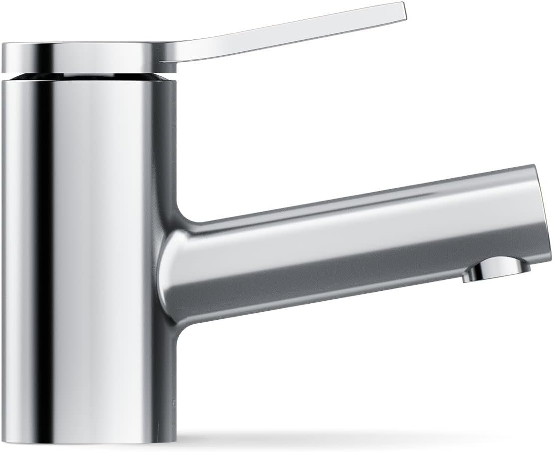 Kohler K-33590-4-CP Elate® Short Single-Handle Bathroom Sink Faucet, Bathroom Faucets, 1.2 GPM, Polished Chrome