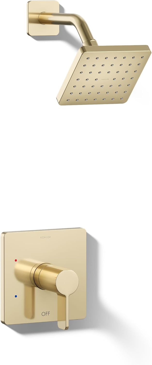 KOHLER K-TS23503-4G-AF PARALLEL® SHWR TRIM, 1.75 GPM SHOWERHEAD, Vibrant French Gold