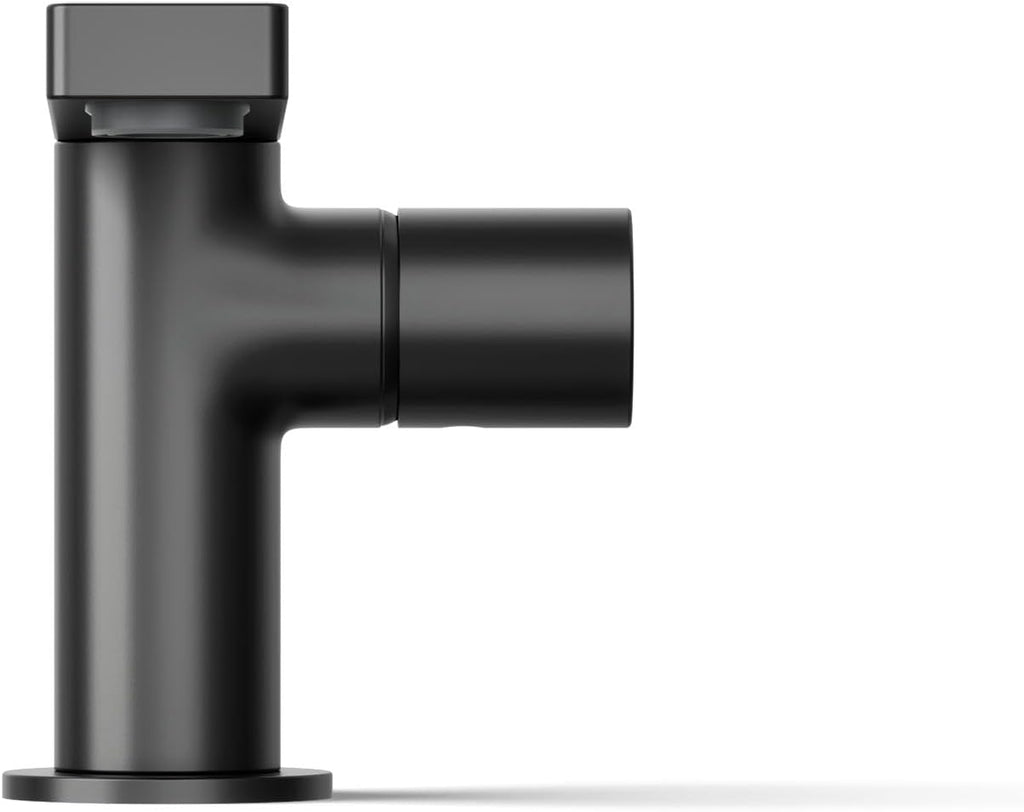 Kohler 73050-7-BL Composed® Single-Handle Bathroom Sink Faucet with Cylindrical Handle, 1.2 gpm, Matte Black