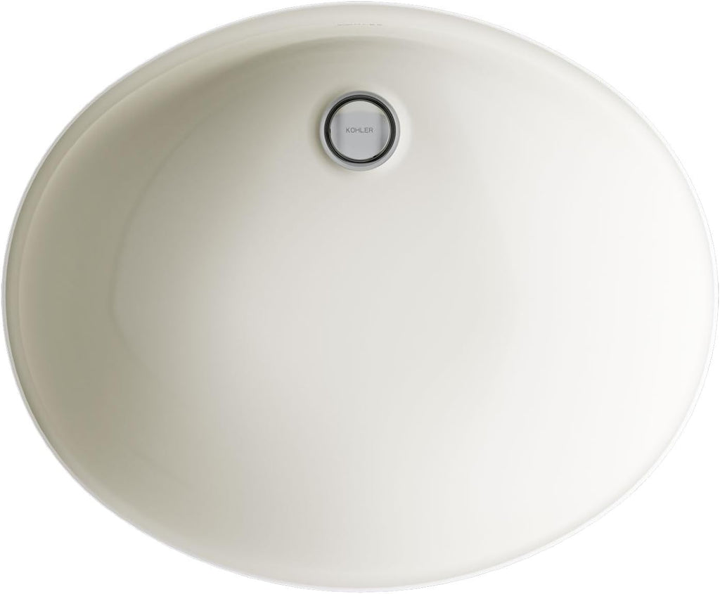 Kohler K-2210-N-96 1-Bowl Undermount Bath Sink w/Sealed Overflow Biscuit