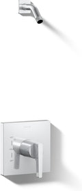 Kohler TLS99764-4-CP Rite-Temp Shower Valve Trim with Lever Handle