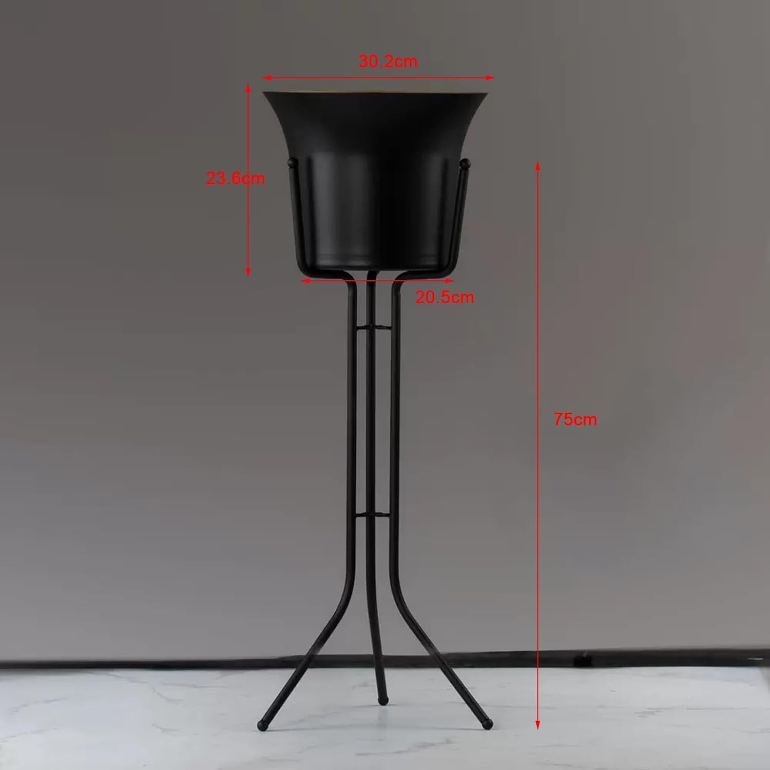 Portable Stainless Steel Wine Ice Bucket with Stand Chiller on Kitchen and Bar Ware Beverage Barware Accessories Party