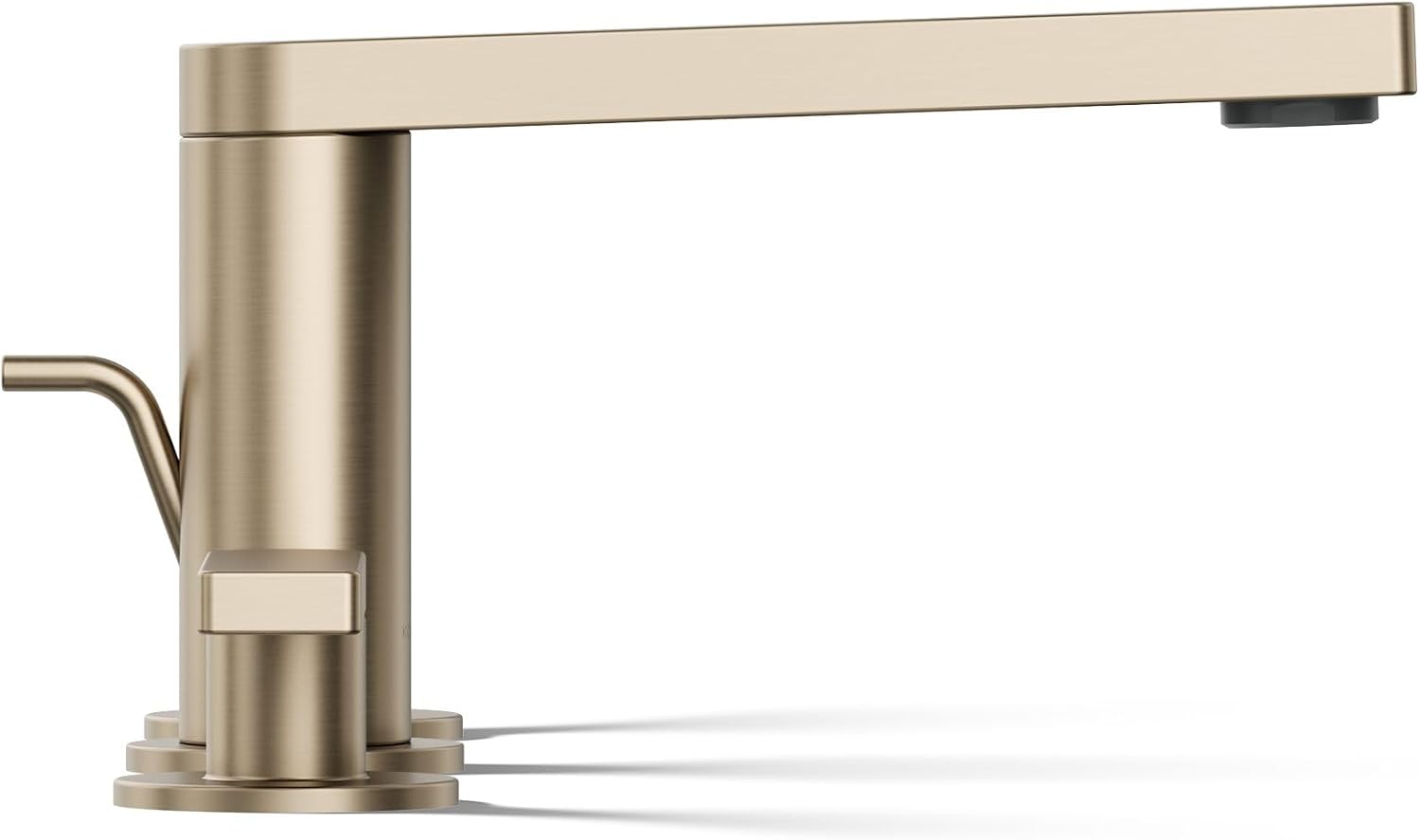 Kohler 73060-4-BV Composed® Widespread Bathroom Sink Faucet with Lever Handles, 1.2 gpm, Vibrant Brushed Bronze