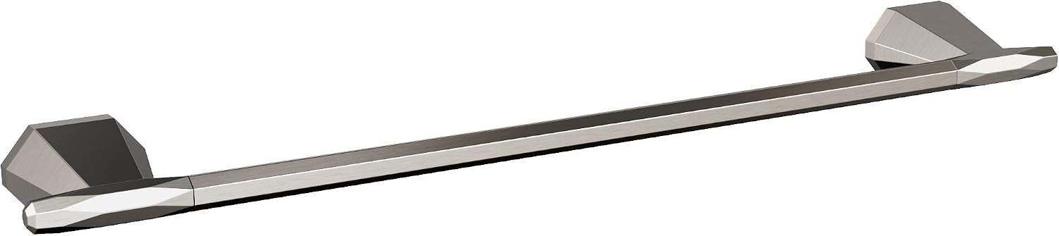 Amerock | Brushed Nickel | St. Vincent |Towel Bar | 24 inch (610 mm) | 4 Piece | Bathroom Accessories Set
