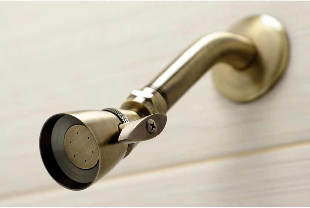 Kingston Brass KB243ALAB Victorian Double-Handle Tub and Shower Faucet in Antique Brass