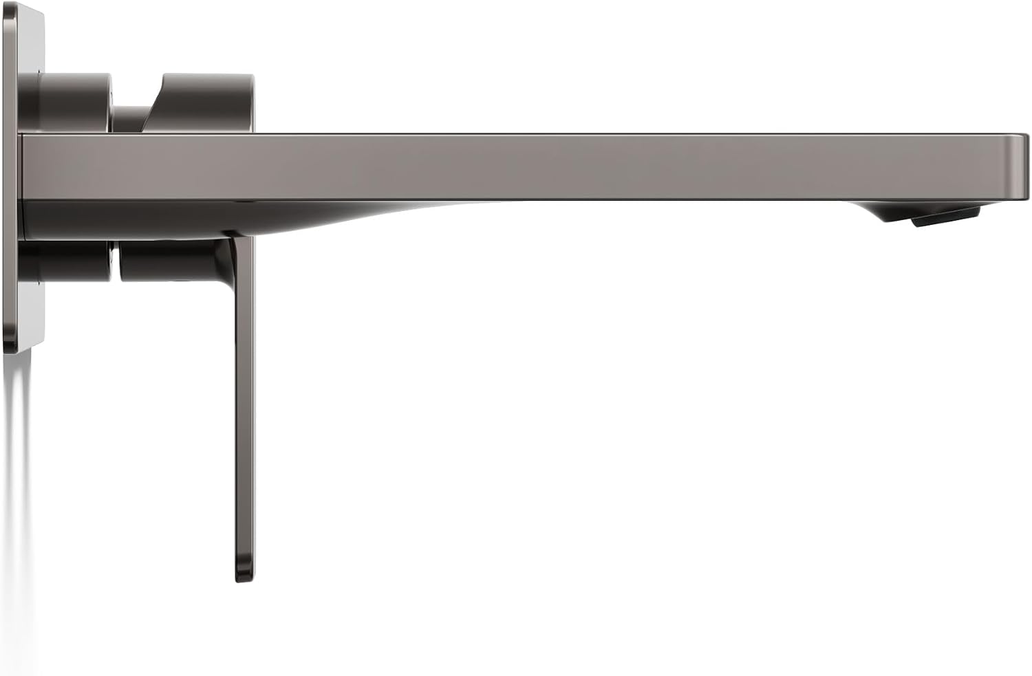 Kohler 22567-4-TT Parallel® Wall-Mount Single-Handle Bathroom Sink Faucet, 1.2 gpm, Vibrant Titanium