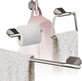Amerock | Brushed Nickel | St. Vincent |Towel Bar | 24 inch (610 mm) | 4 Piece | Bathroom Accessories Set