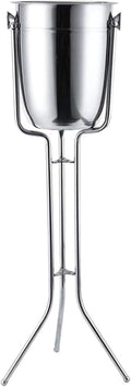 Ice Bucket with Stand， Party Drink Holder- Outdoor or Indoor Use - Free Standing Ice Bucket Kits(I)