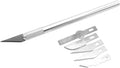 SMB Precision Aluminu Hobby Knife w/2x #11, #10, #16, #17 Blades (1/4/10/25/100 pcs) (100)