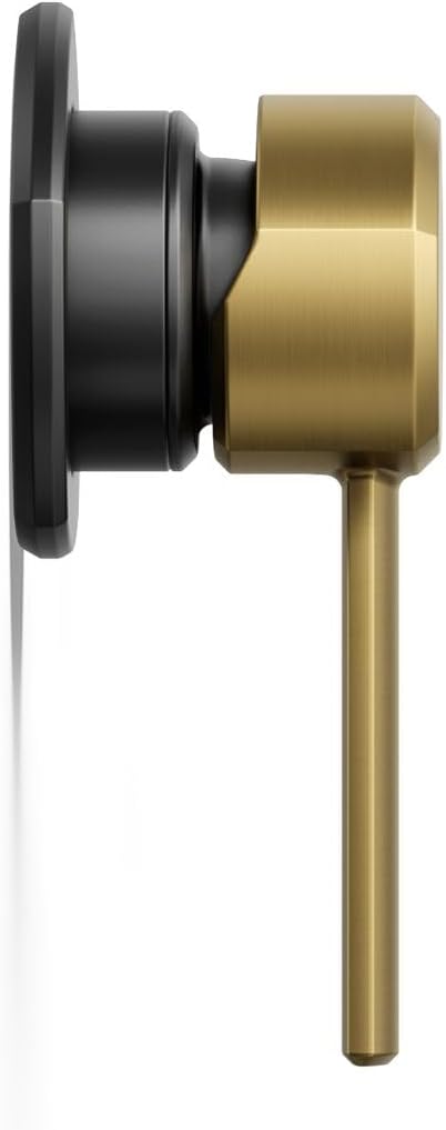 Kohler 27012-4-BMB Occasion® Wall-Mount Bathroom Sink Faucet Handle, Matte Black with Brushed Moderne Brass