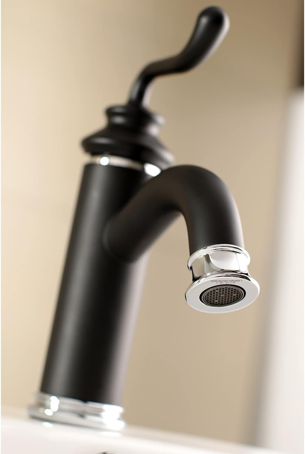 Kingston Brass LS5413RL Royale Bathroom Faucet, Brushed Brass 5.88 x 5.06 x 9