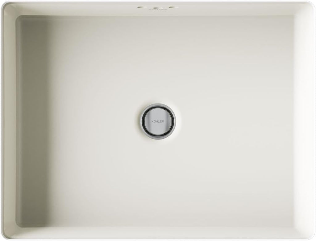 Kohler K-2330-96 Interior 1-Bowl Undermount Bath Sink Biscuit