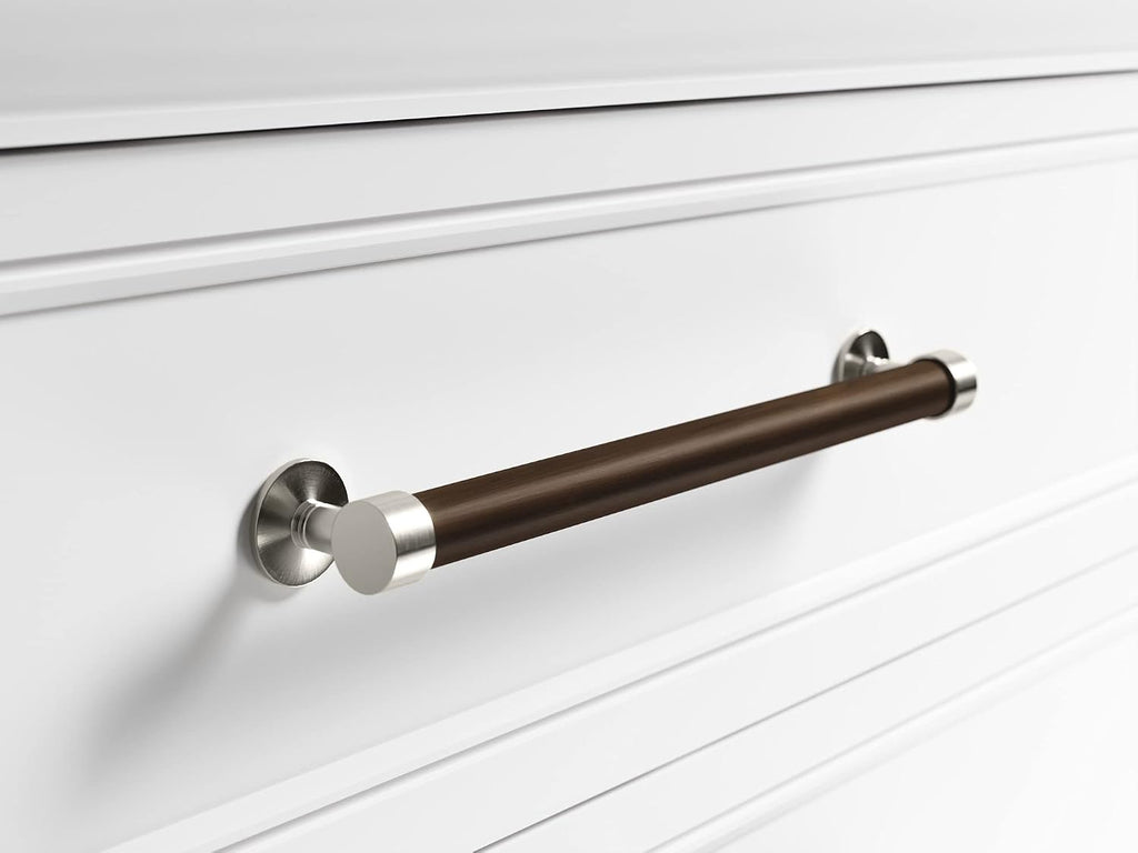 Kohler Artifacts Drawer Pull, Vibrant Brushed Nickel