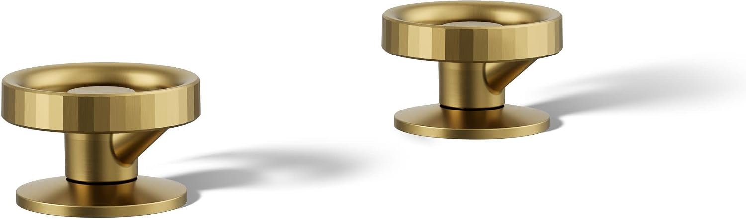 Kohler 77974-9-2MB Components Plumbing Fixtures, Vibrant Brushed Moderne Brass