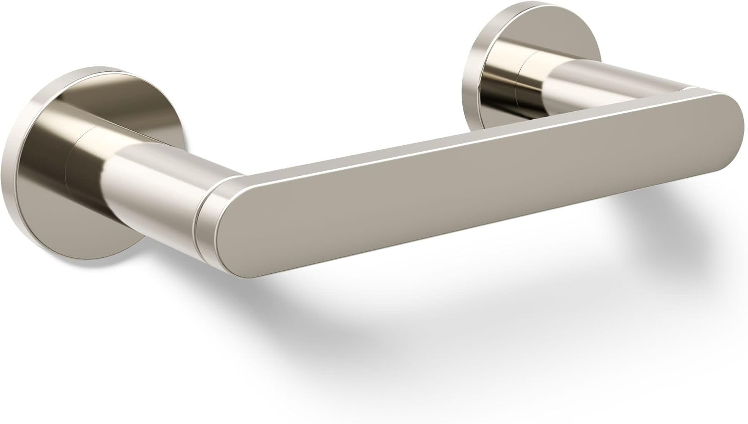 Kohler K73147-SN Composed Wall Mounted Pivoting Toilet Paper Holder Vibrant Polished Nickel