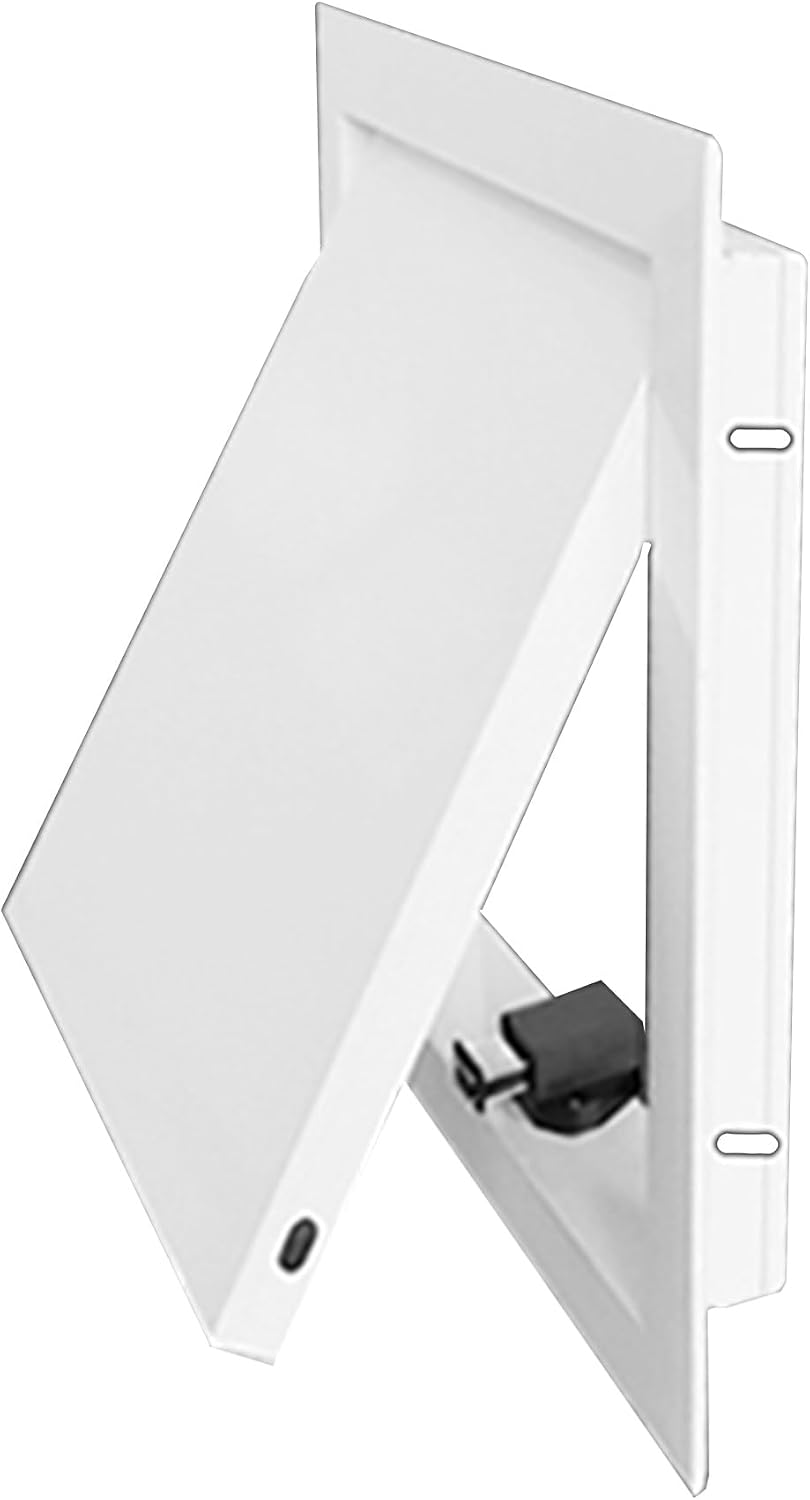 Customizable White Metal Ceiling Access Panel, 32x34in for Plumbing & Electrical Maintenance, Drywall Attic Door, Laundry Chute - Easy Access Solution
