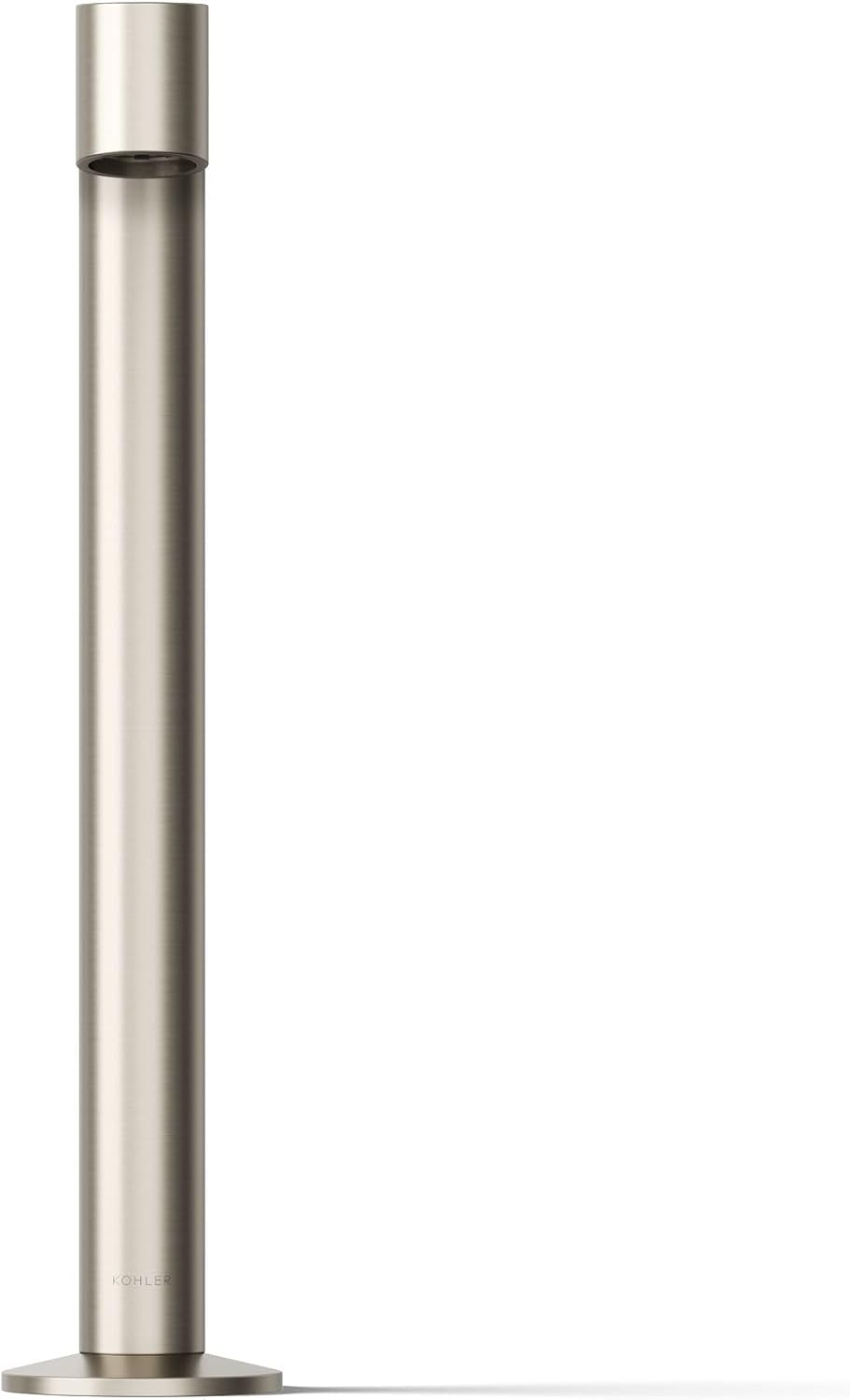 KOHLER K-23887-BN Components® Bathroom Sink Faucet Spout, Row Design, 1.2 GPM, Premium Durable Metal, Corrosion Resistant, Vibrant Brushed Nickel