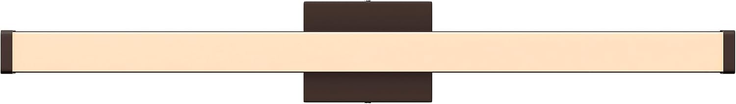 LEDMyplace 30W 36-inch LED Vanity Light Fixtures Over Mirror for Bathroom, Dressing Table, 3000/4000/5000K CCT Changeable, 2100LM, 120V, High CRI>80, Oil Rubbed Bronze, Dimmable Lighting, ETL Listed