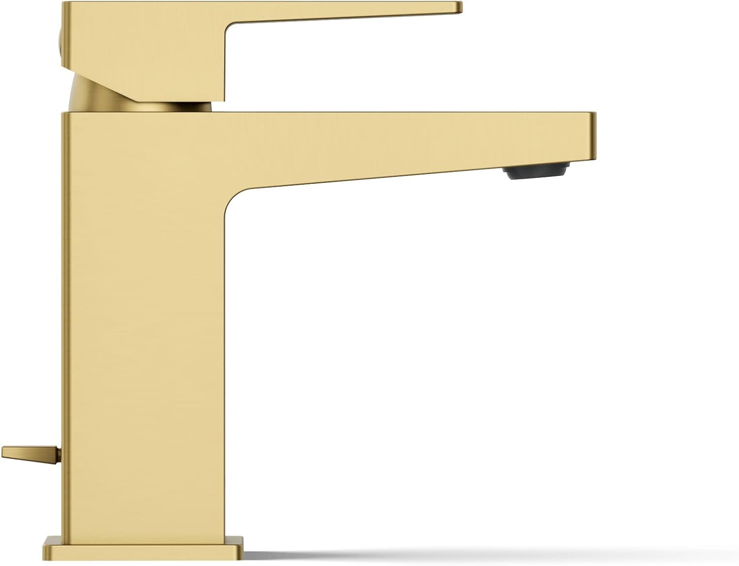 Kohler K-37889-4-2MB Honesty® Single-Handle Bathroom Sink Faucet, Bathroom Faucets, 1.2 GPM, Vibrant Brushed Moderne Brass