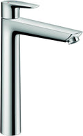 hansgrohe Talis E Modern 1-Handle 11-inch Tall Bathroom Sink Faucet in Chrome, 71717001