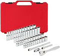 48-22-9004 for Milwaukee 1/4-Inch Drive SAE and Metric Ratchet and Socket Set - 50pc