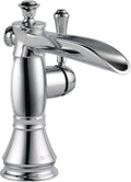 Cassidy Single Handle Centerset Bathroom Faucet with Channel Spout with Metal Pop-Up Drain Finish: Chrome