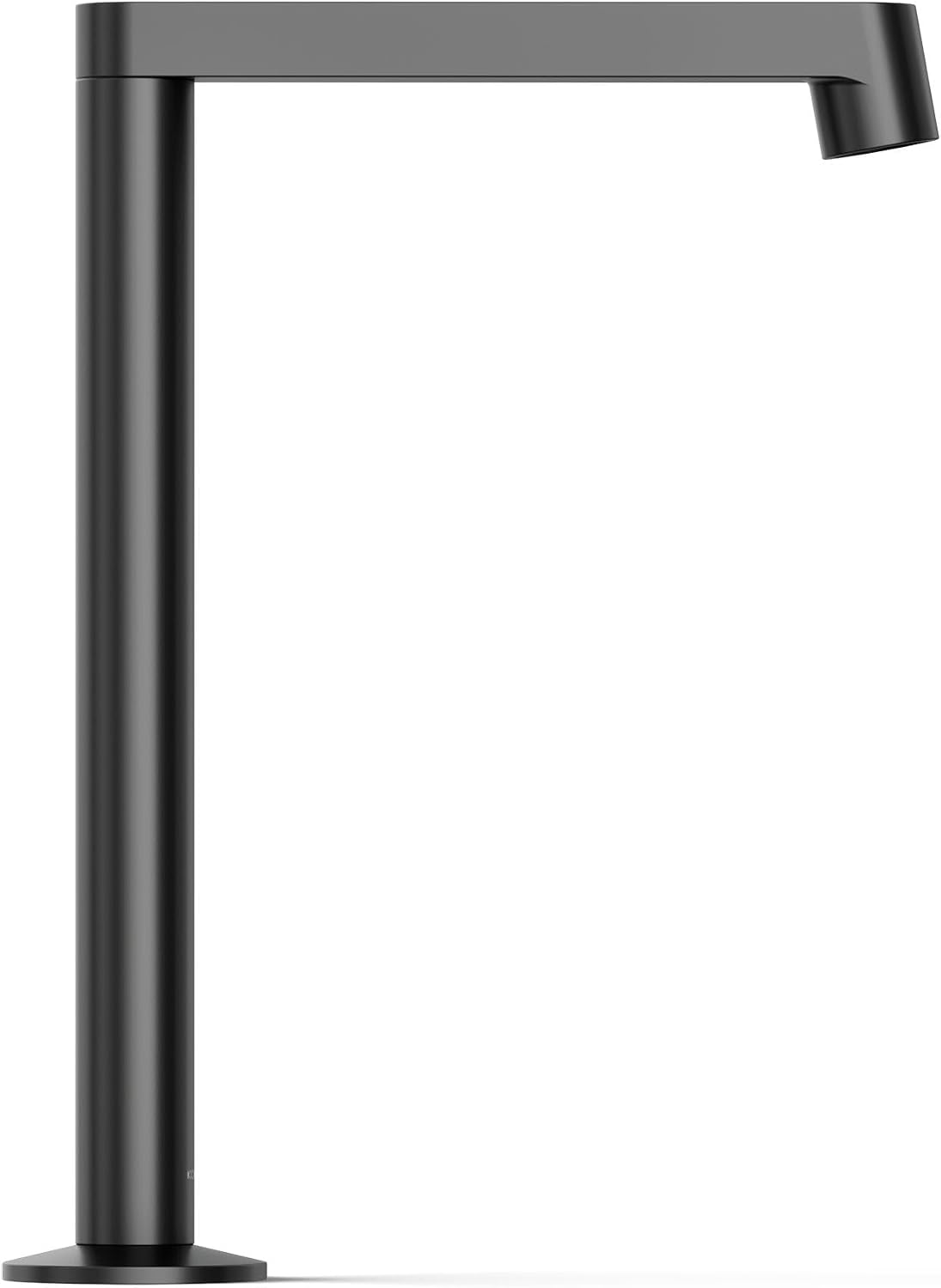 KOHLER K-23887-BL Components® Bathroom Sink Faucet Spout, Row Design, 1.2 GPM, Premium Durable Metal, Corrosion Resistant, Matte Black