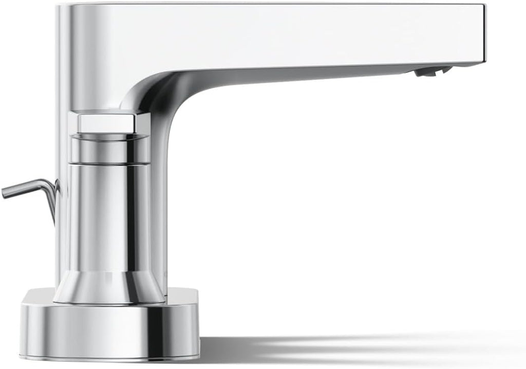 Kohler 97031-4-BN Taut® Centerset Bathroom Sink Faucet, 1.2 gpm, Vibrant Brushed Nickel