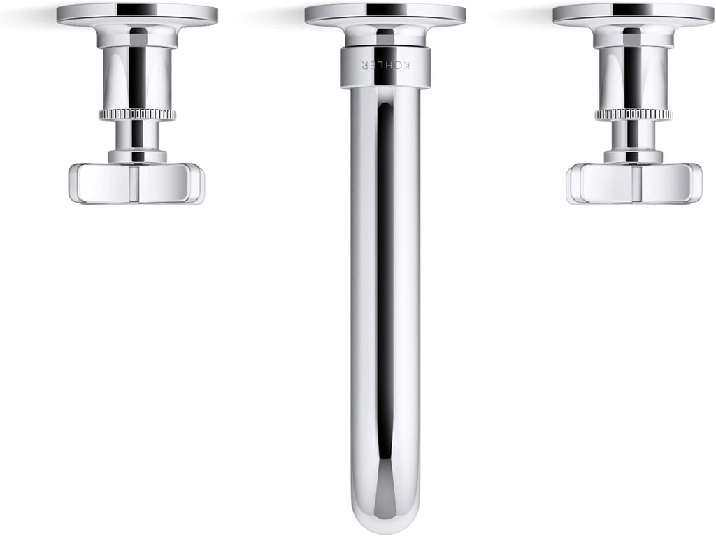 Kohler KT35910-3-2MB Castia by Studio McGee Wall Mounted Tub Filler Vibrant Brushed Moderne Brass