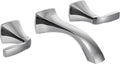 Moen Voss Two-Handle Wall Mount Bathroom Faucet Trim Kit, Valve Required, Chrome T6906